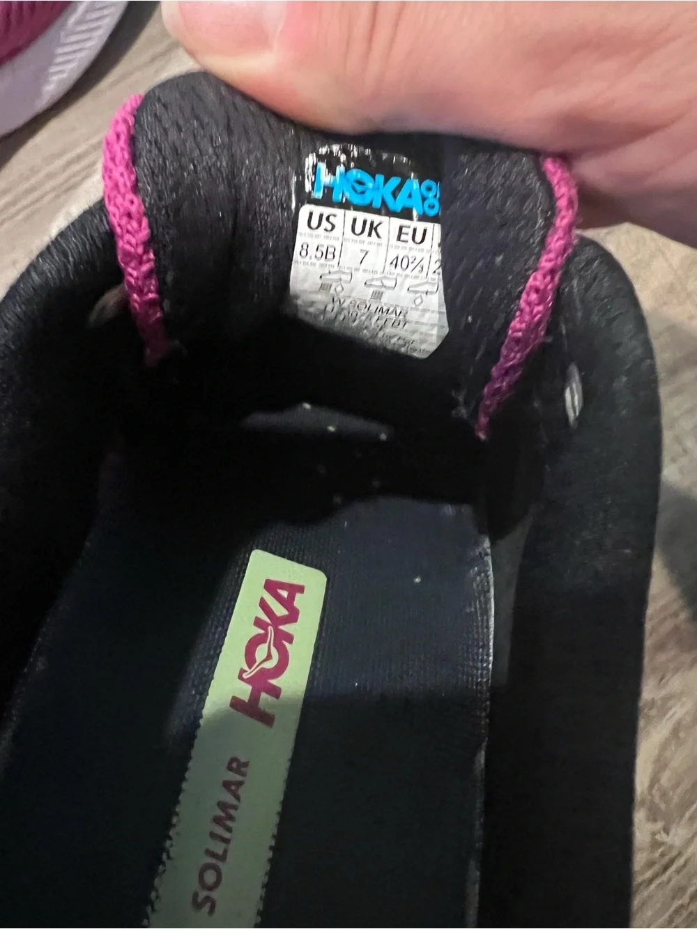 HOKA Women's Pink Solimar Shoes